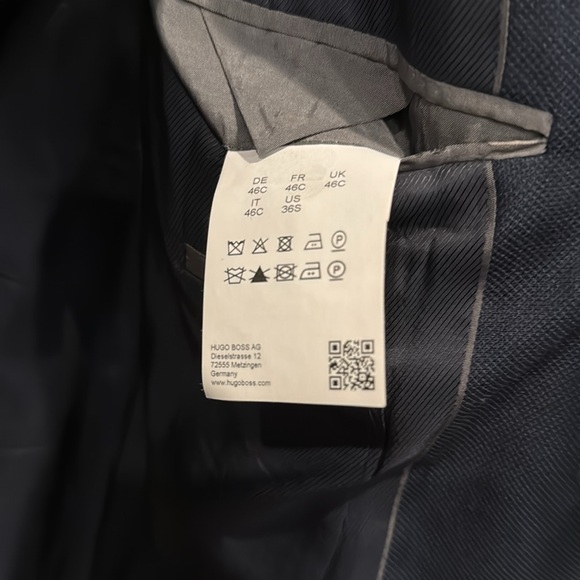 Hugo Boss James Wool Sports Coat 36s navy - Picture 6 of 6